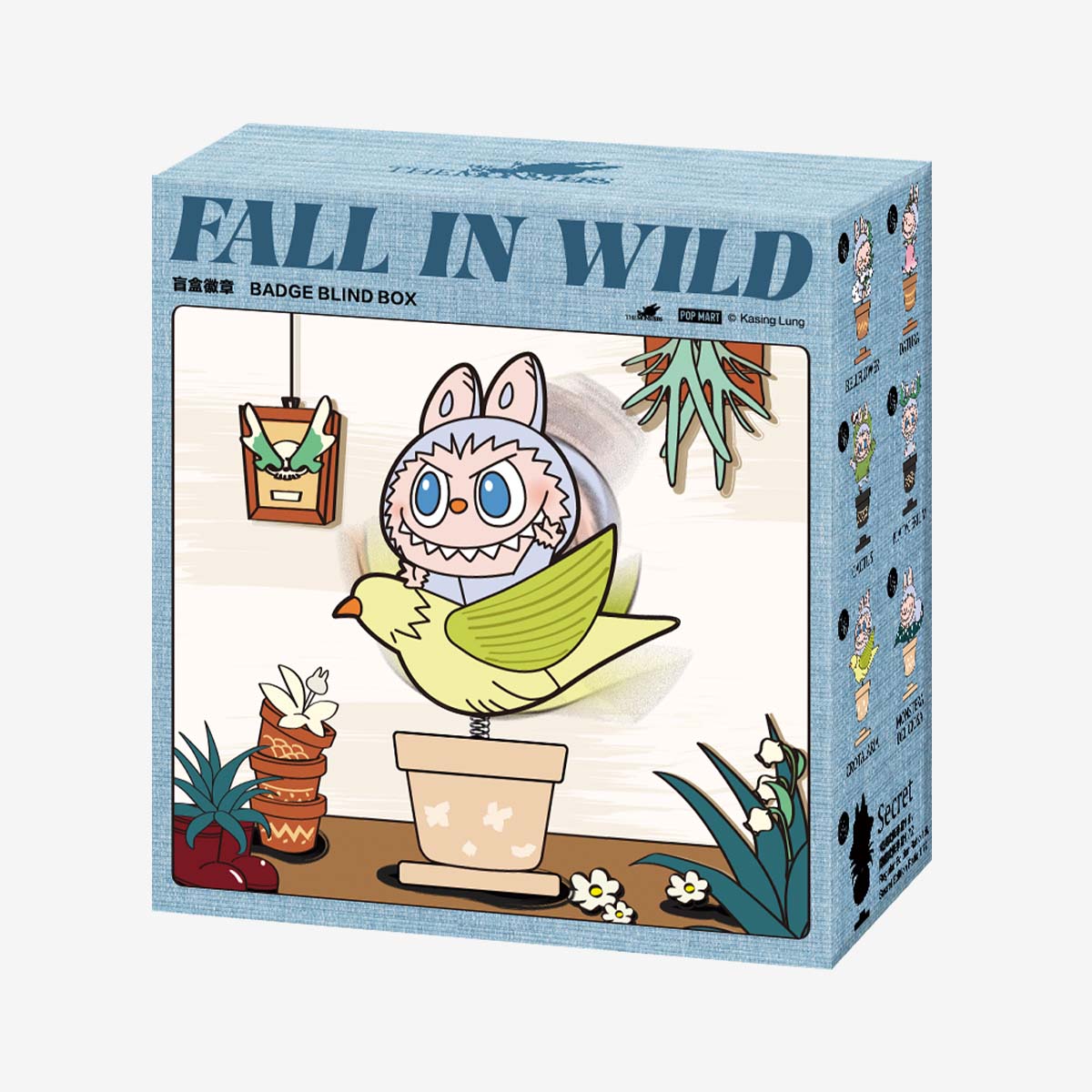 THE MONSTERS FALL IN WILD SERIES-Badge Blind Box