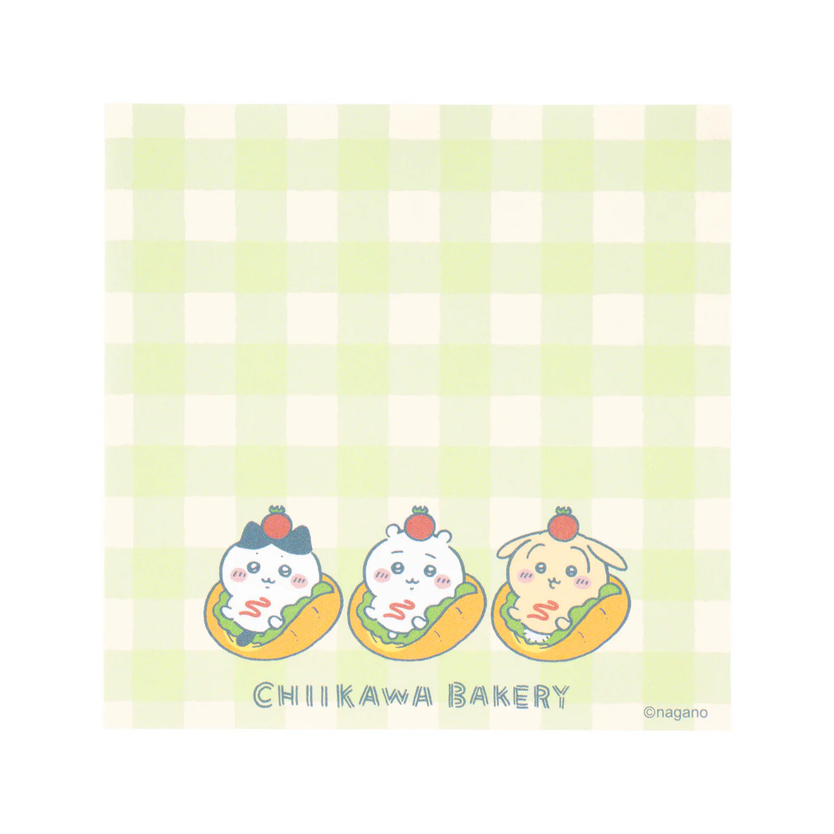 Chiikawa Bakery Square Memo Pad