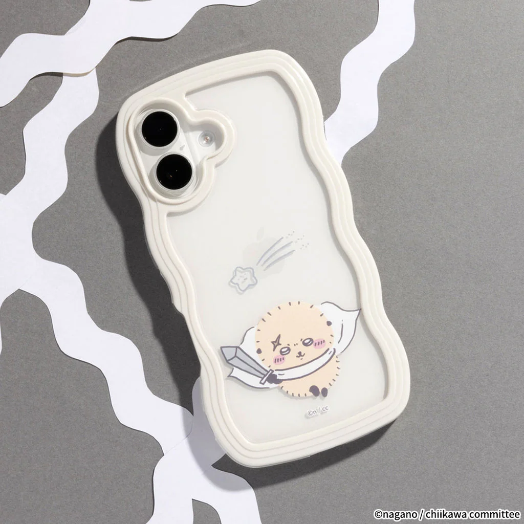 Chiikawa Wavy iPhone Case (Rakko)