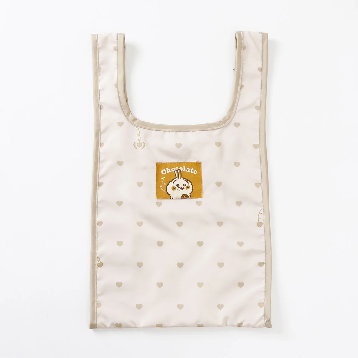 Chiikawa Eco Bag Heart Chocolate Usagi Yellow