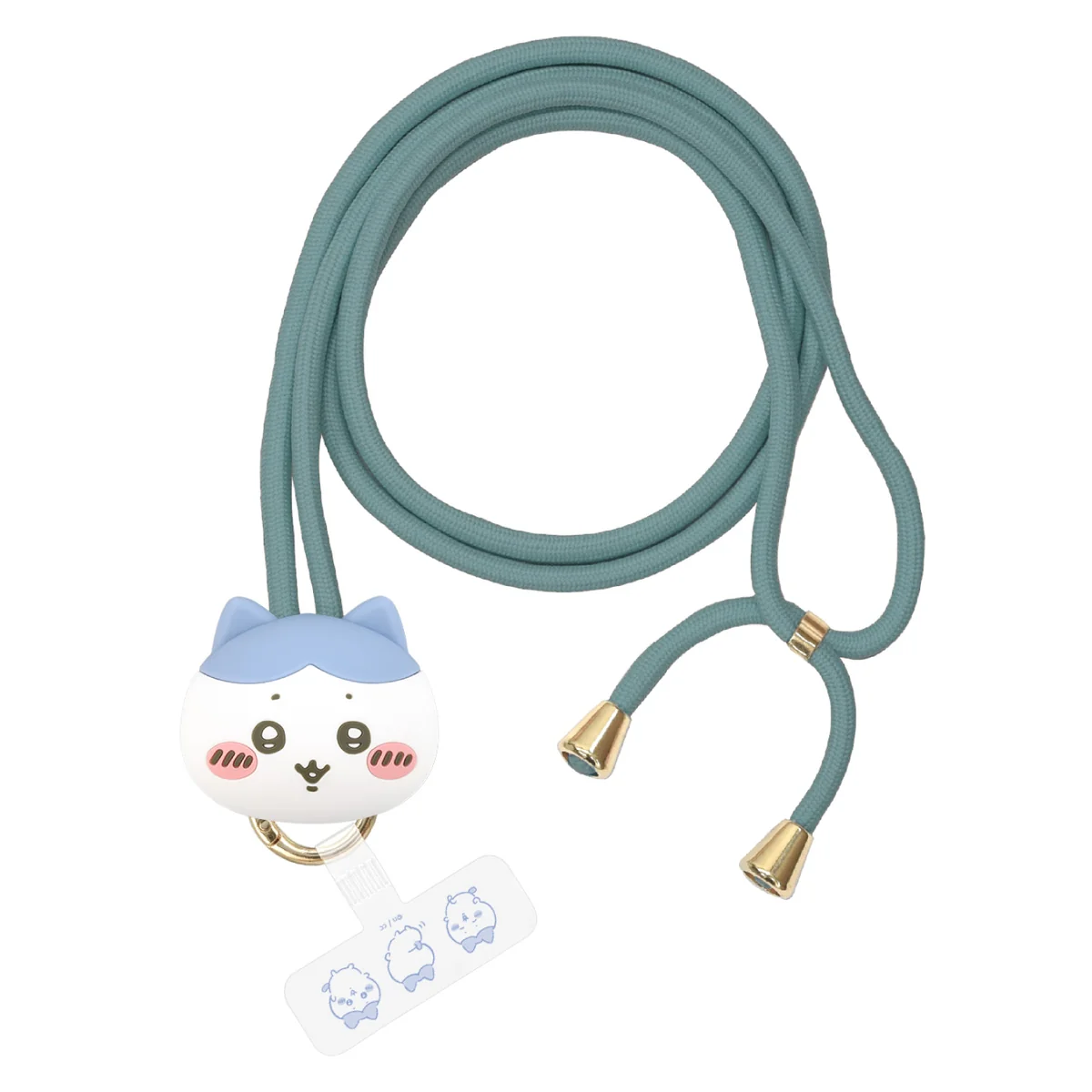 Chiikawa Multi-Ring Plus Mascot Strap (Hachiware)