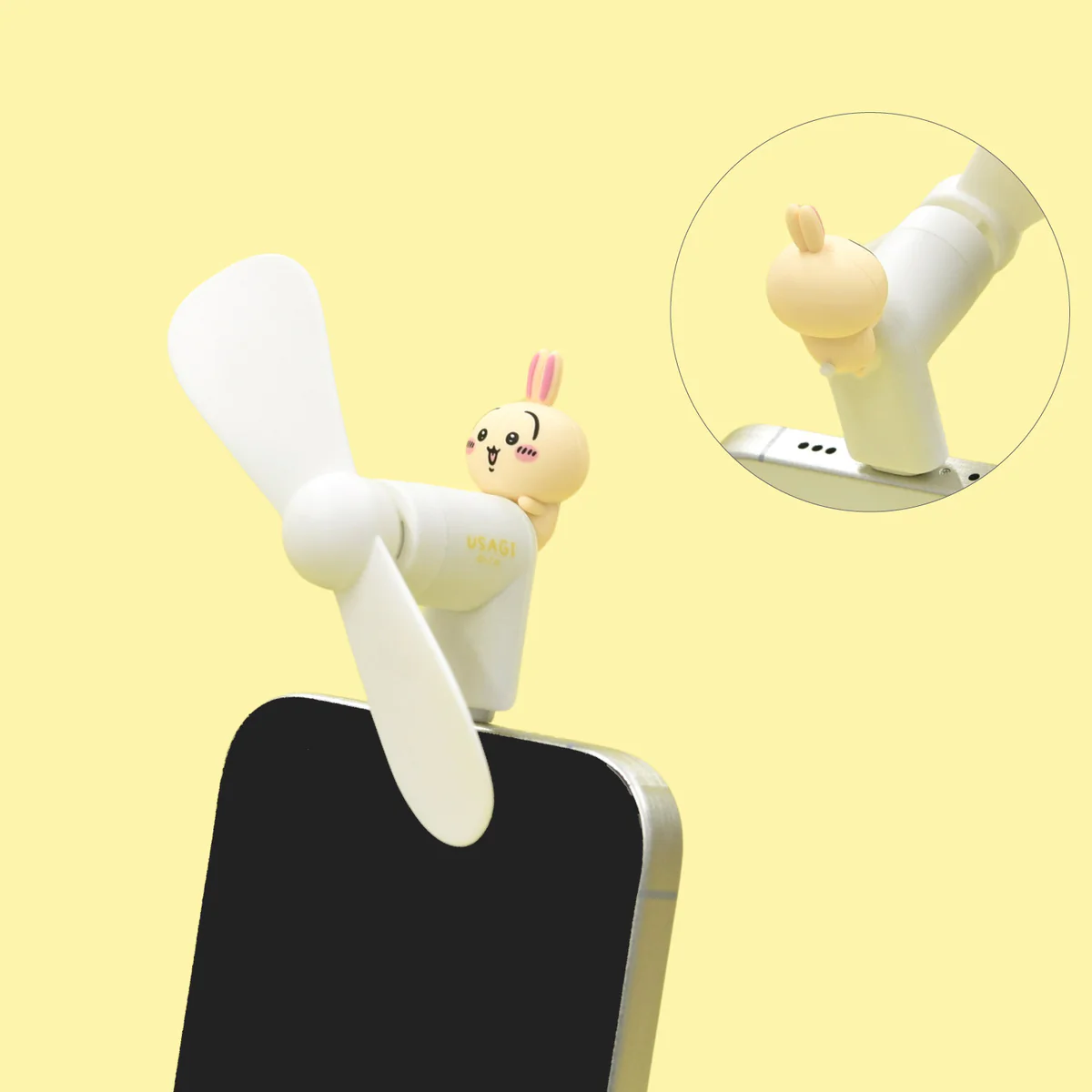 Chiikawa Mini Cool Fan for Lightning (Usagi)