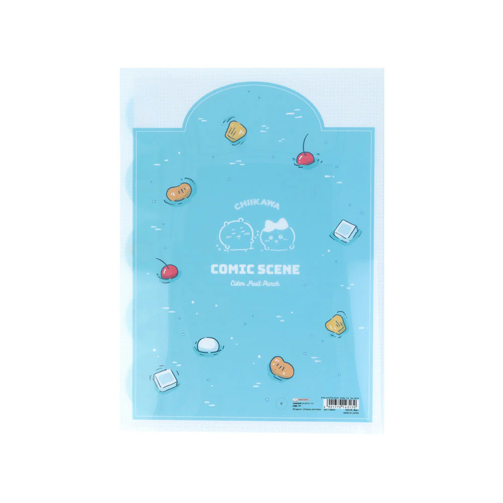 Chiikawa Die-cut Clear File 5P (Fruit Punch)