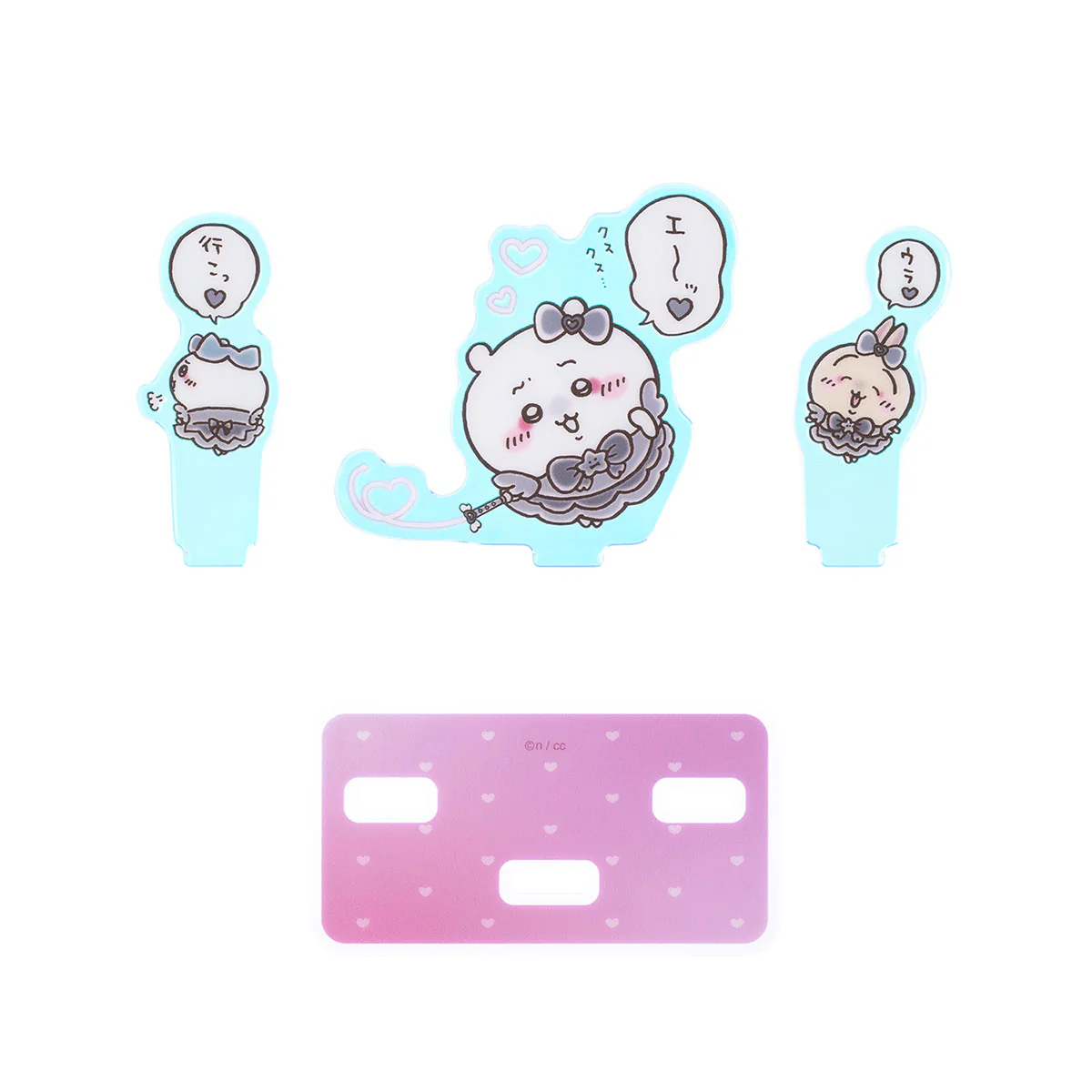 Chiikawa Magical Chiikawa Evil Version Layered Acrylic Stand (So Evil)