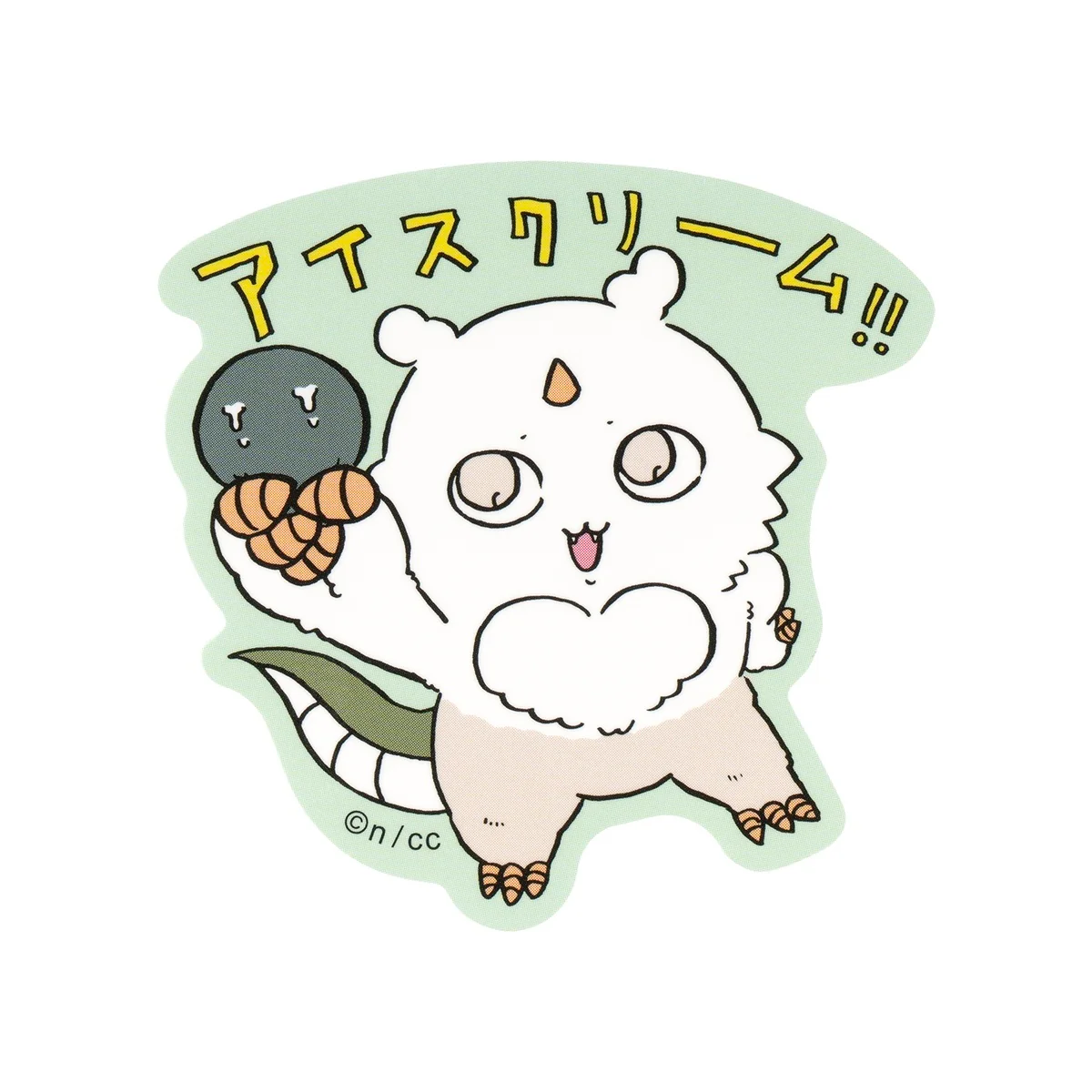 Chiikawa Smartphone-sized Sticker (Anoko Ice Cream!!)