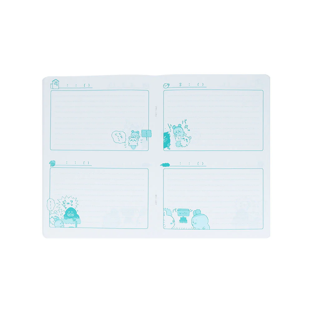 Chiikawa Adventure Log Notebook (Treasure・Momonga & Furuhonya)