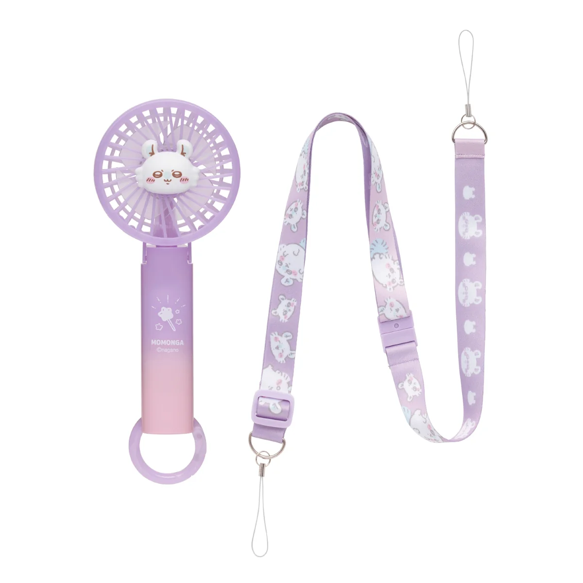 Chiikawa Jelly Color Handy Fan (Momonga)