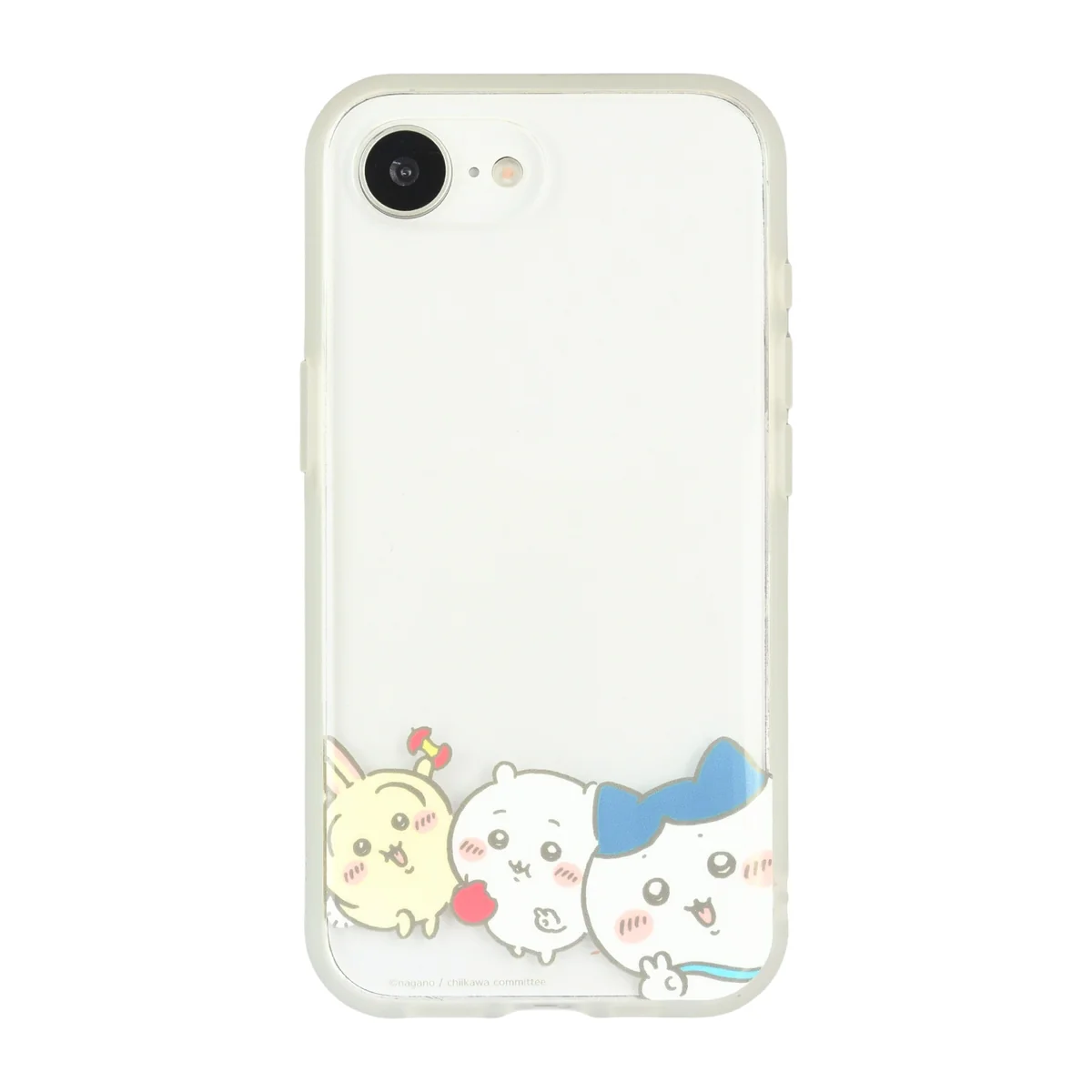 Chiikawa IIIIfit Clear iPhone 16e Compatible Case (Peace)