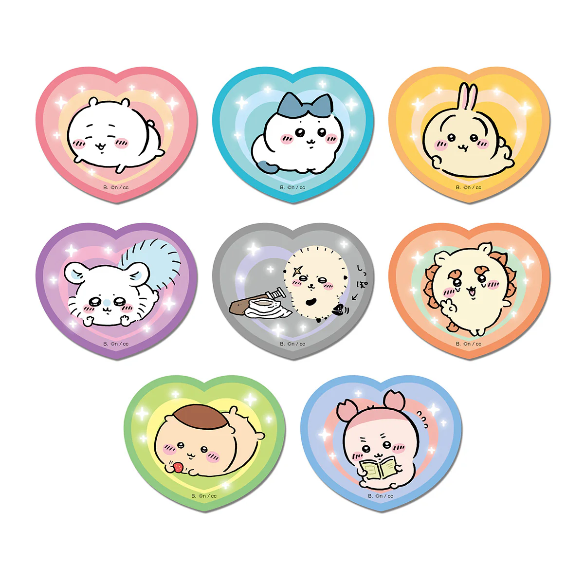 Chiikawa Die-Cut Sticker Set 5 (48 types total) 1BOX with 20 packs