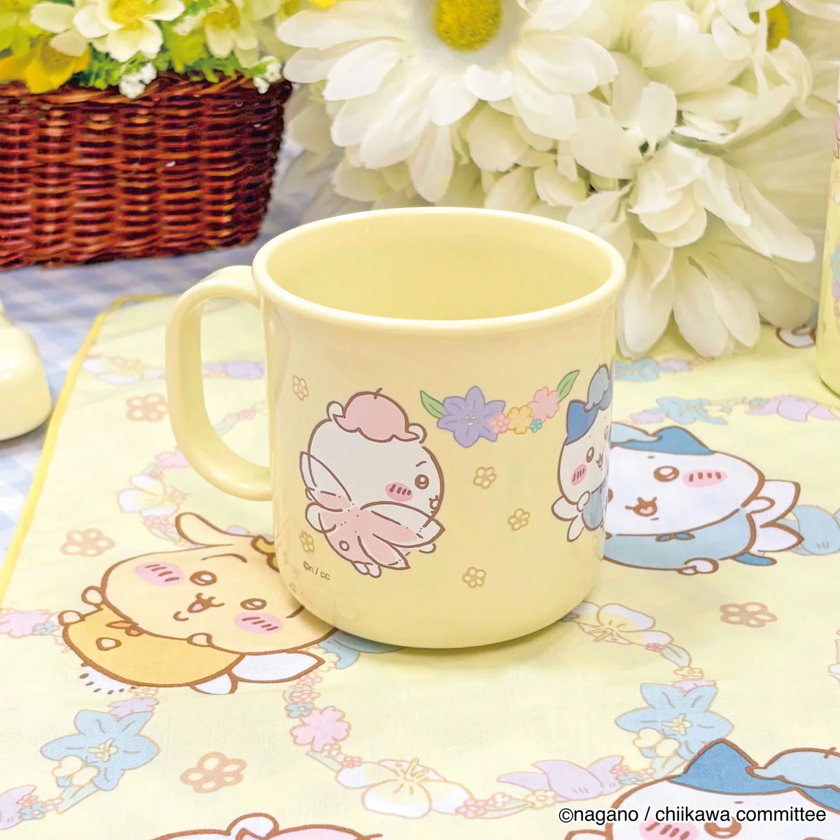 Chiikawa Plastic Cup (Fairy Flower)