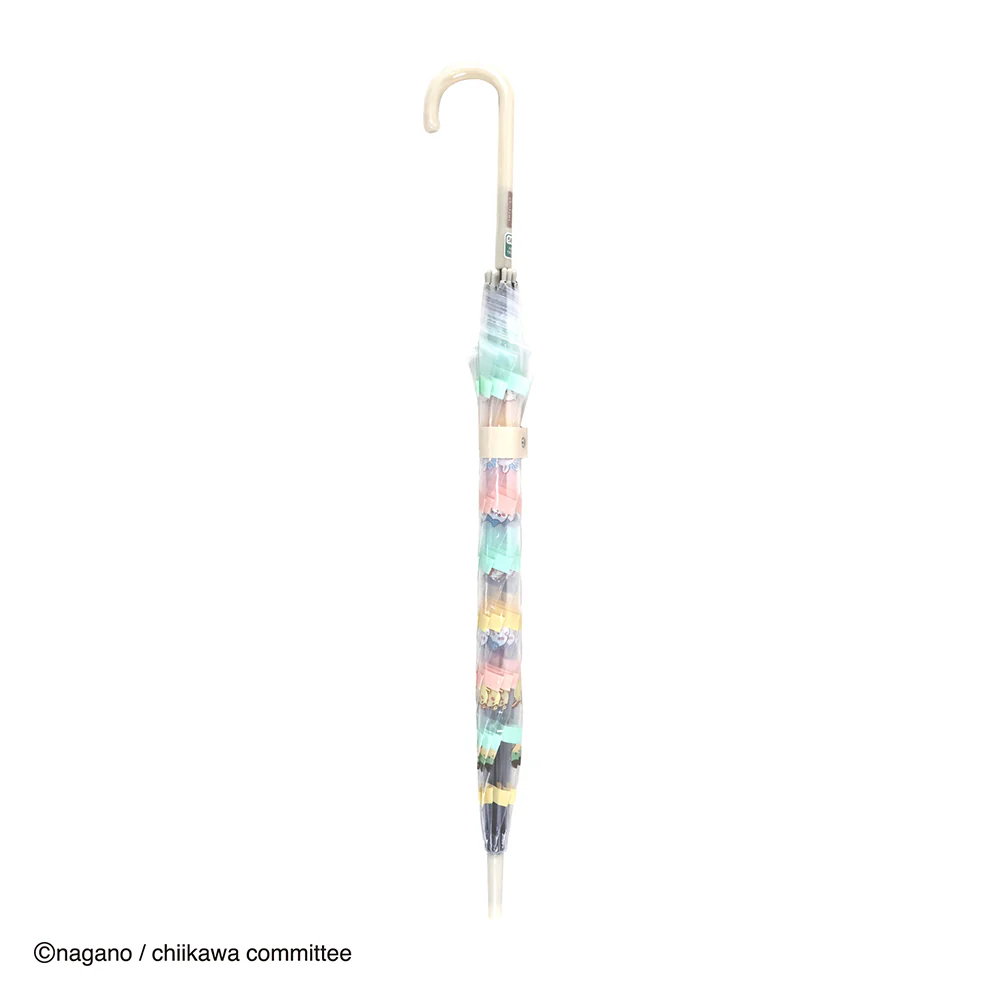 Chiikawa Auto Vinyl Umbrella 58cm (Border)