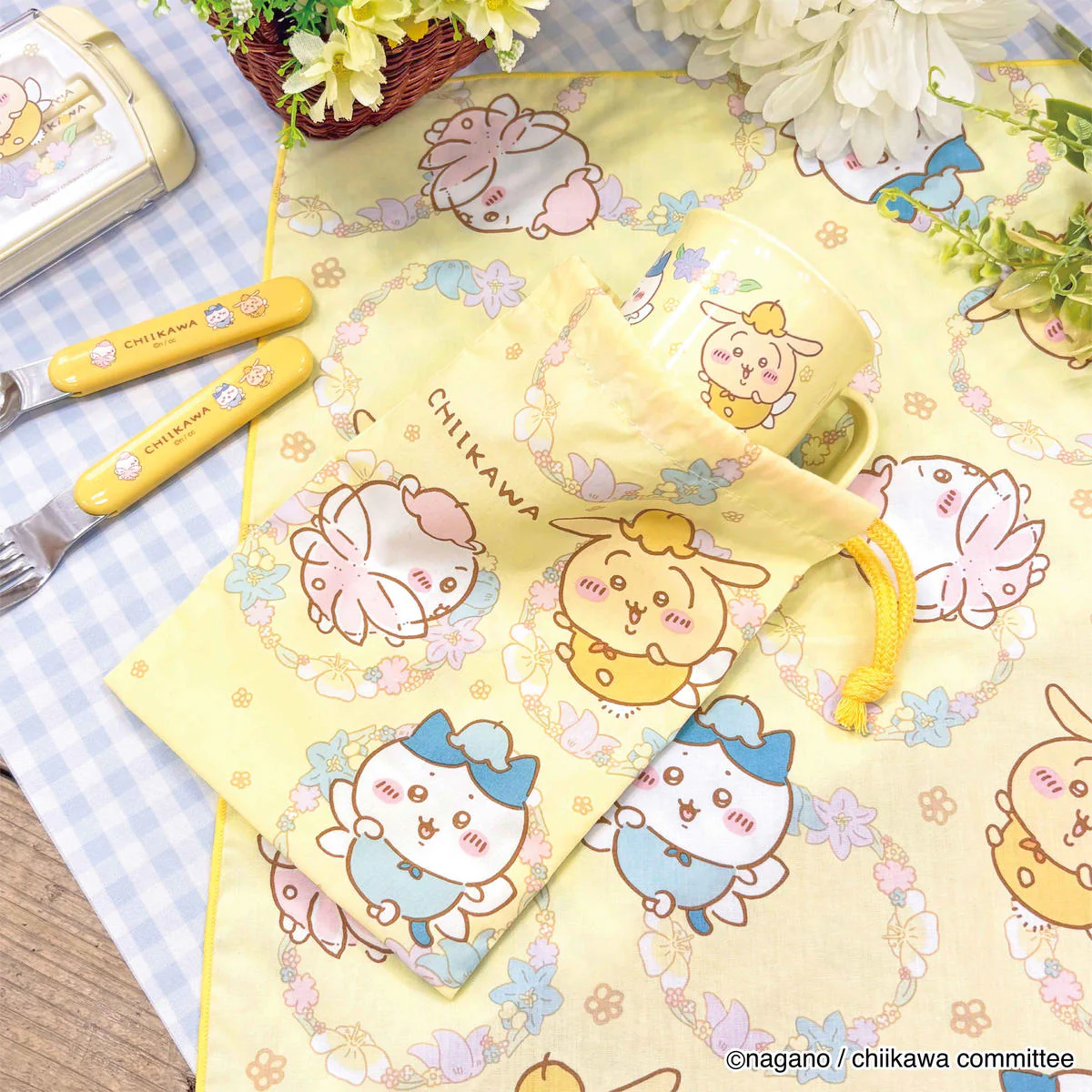 Chiikawa Plastic Cup (Fairy Flower)