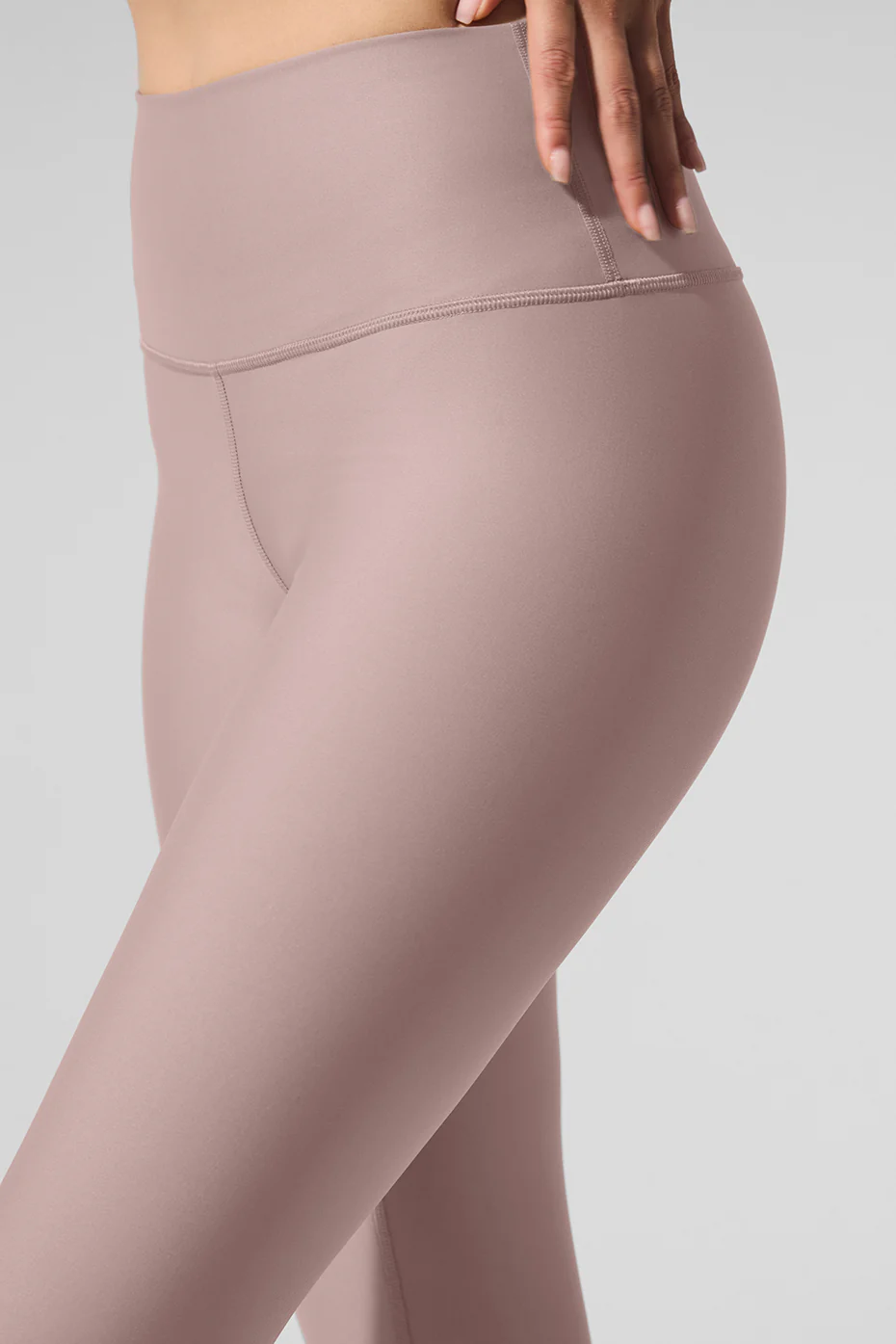 High-Waist Airlift Legging - Taupe