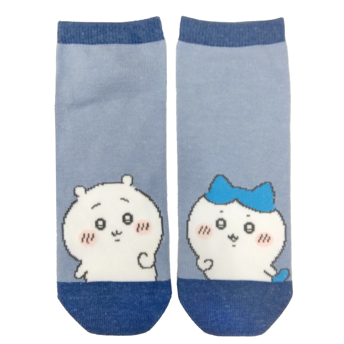 Chiikawa Sneaker Socks (Chiikawa & Hachiware, Left & Right) - Men's