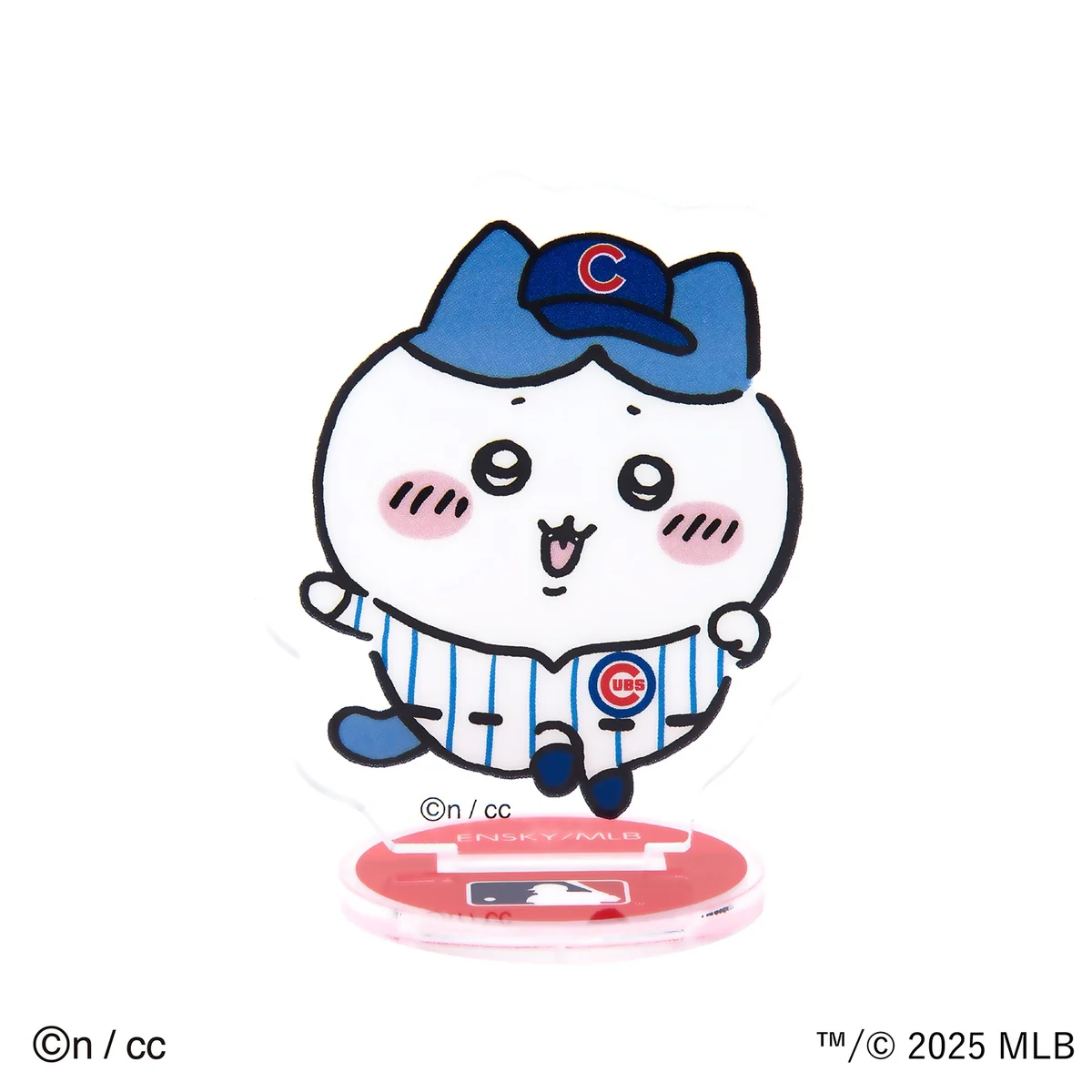 Chiikawa×MLB TOKYO SERIES Acrylic Stand ⑤ Hachiware (Cubs)