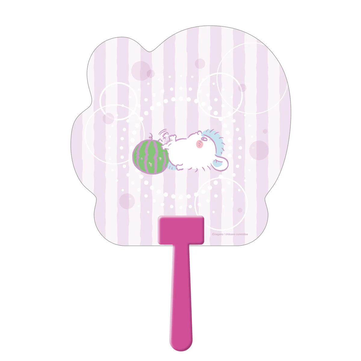 Chiikawa Die-Cut Fan (Momonga 3)