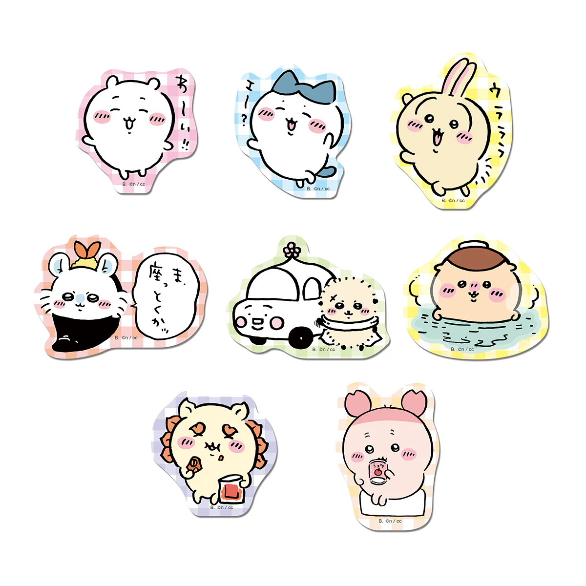 Chiikawa Die-Cut Sticker Set 5 (48 types total) 1BOX with 20 packs