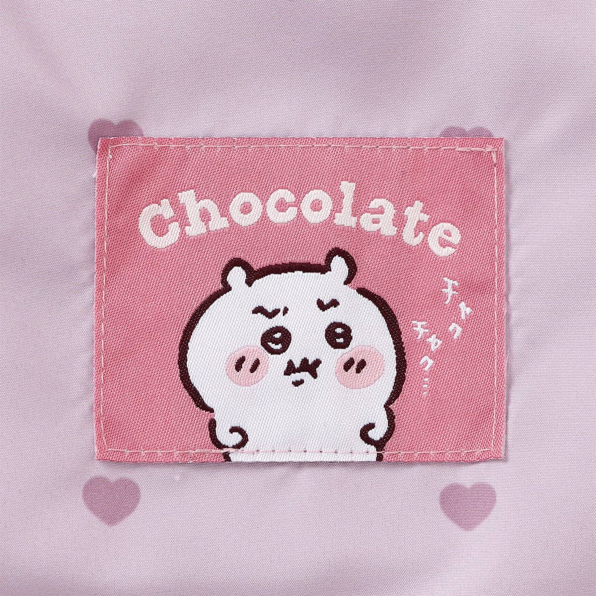 Chiikawa Eco Bag Heart Chocolate Chiikawa Pink
