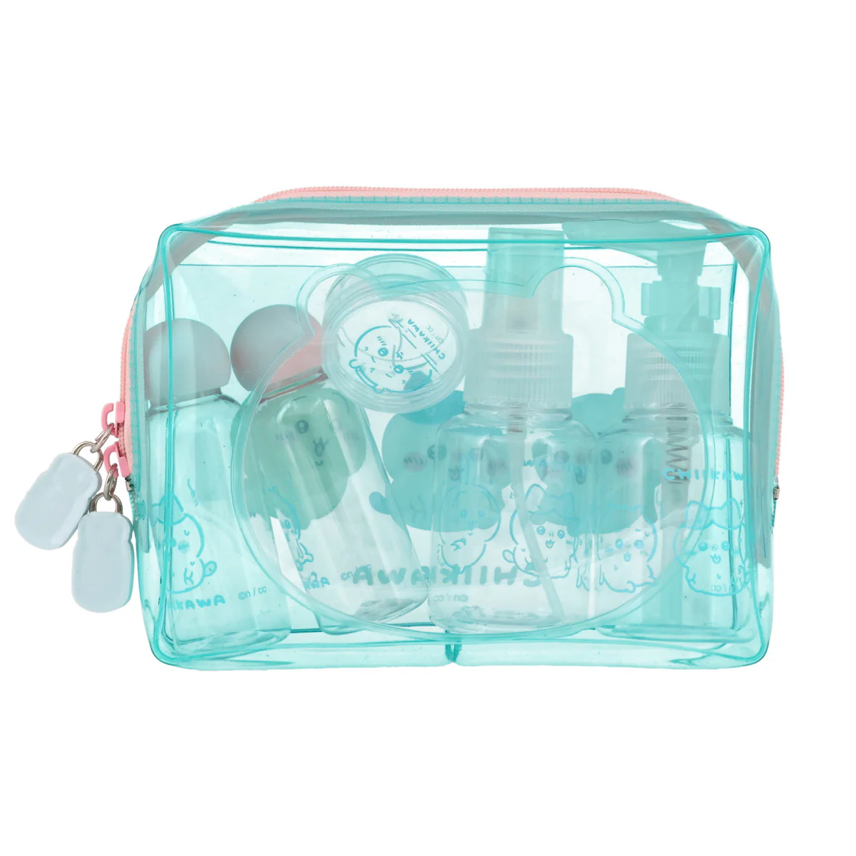 Chiikawa Travel Bottle Set (Green)