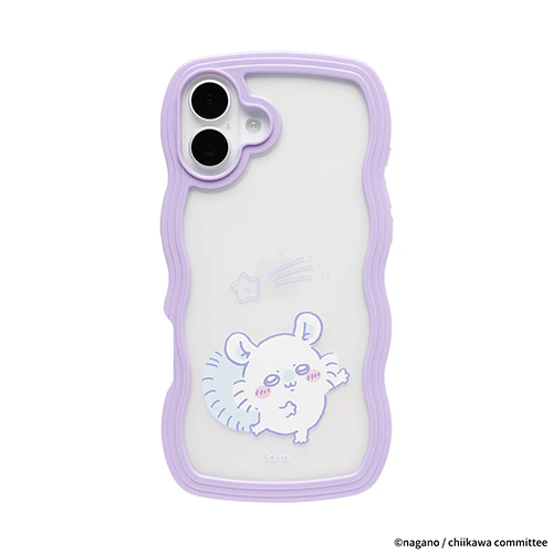 Chiikawa Wavy iPhone Case (Momonga)