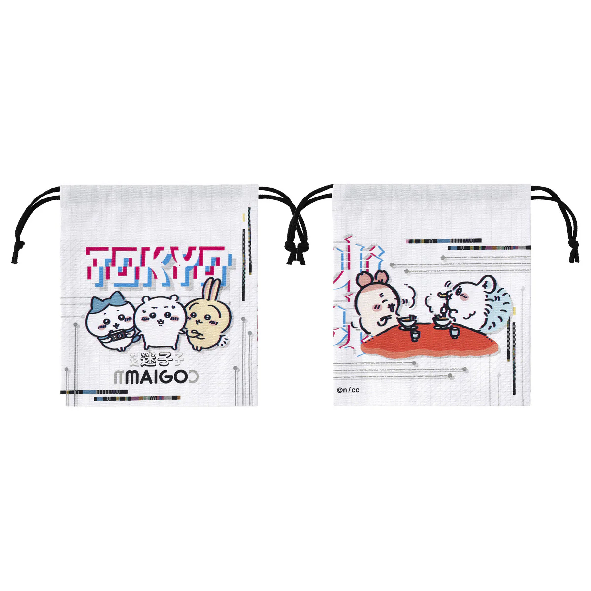 Chiikawa Tokyo Chiikawa Medium Drawstring Pouch (Lost)
