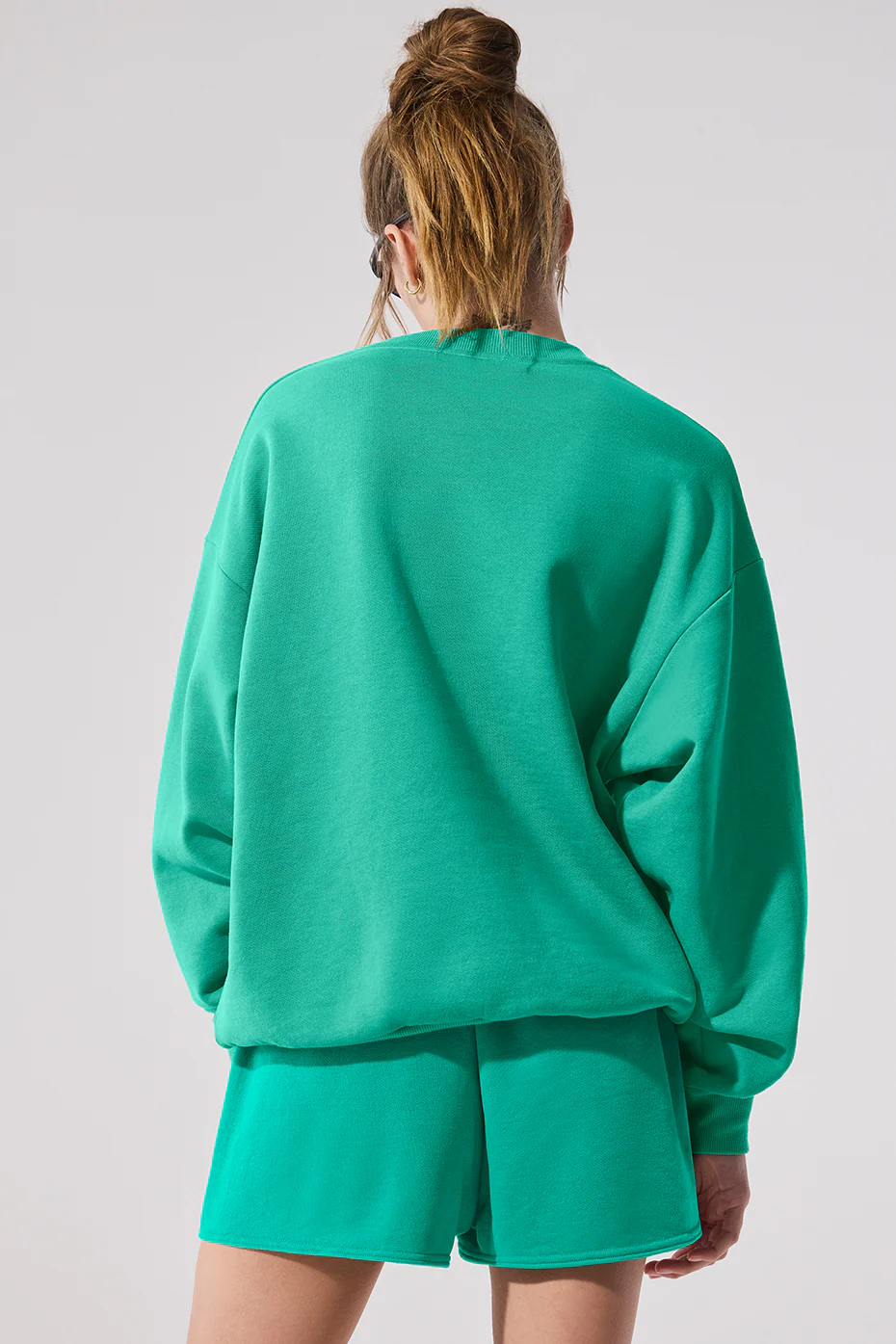 Accolade Crew Neck Pullover - Spruce Green
