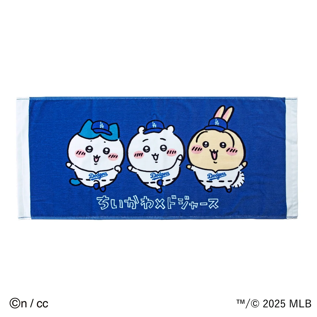 Chiikawa×MLB TOKYO SERIES Face Towel (Dodgers)