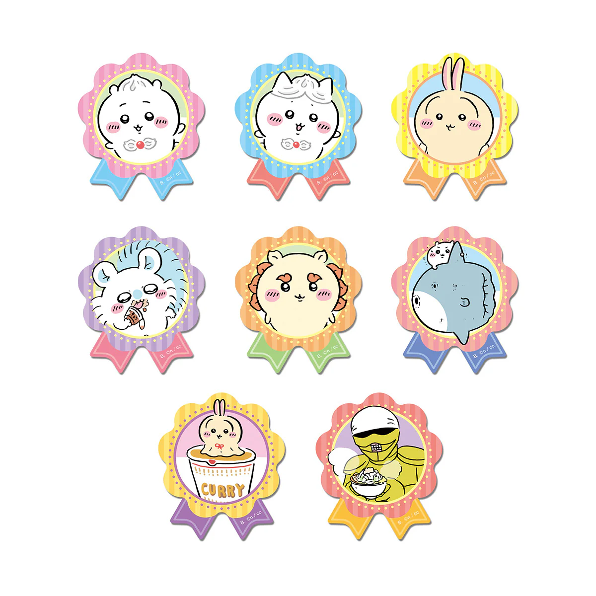 Chiikawa Die-Cut Sticker Set 5 (48 types total) 1BOX with 20 packs