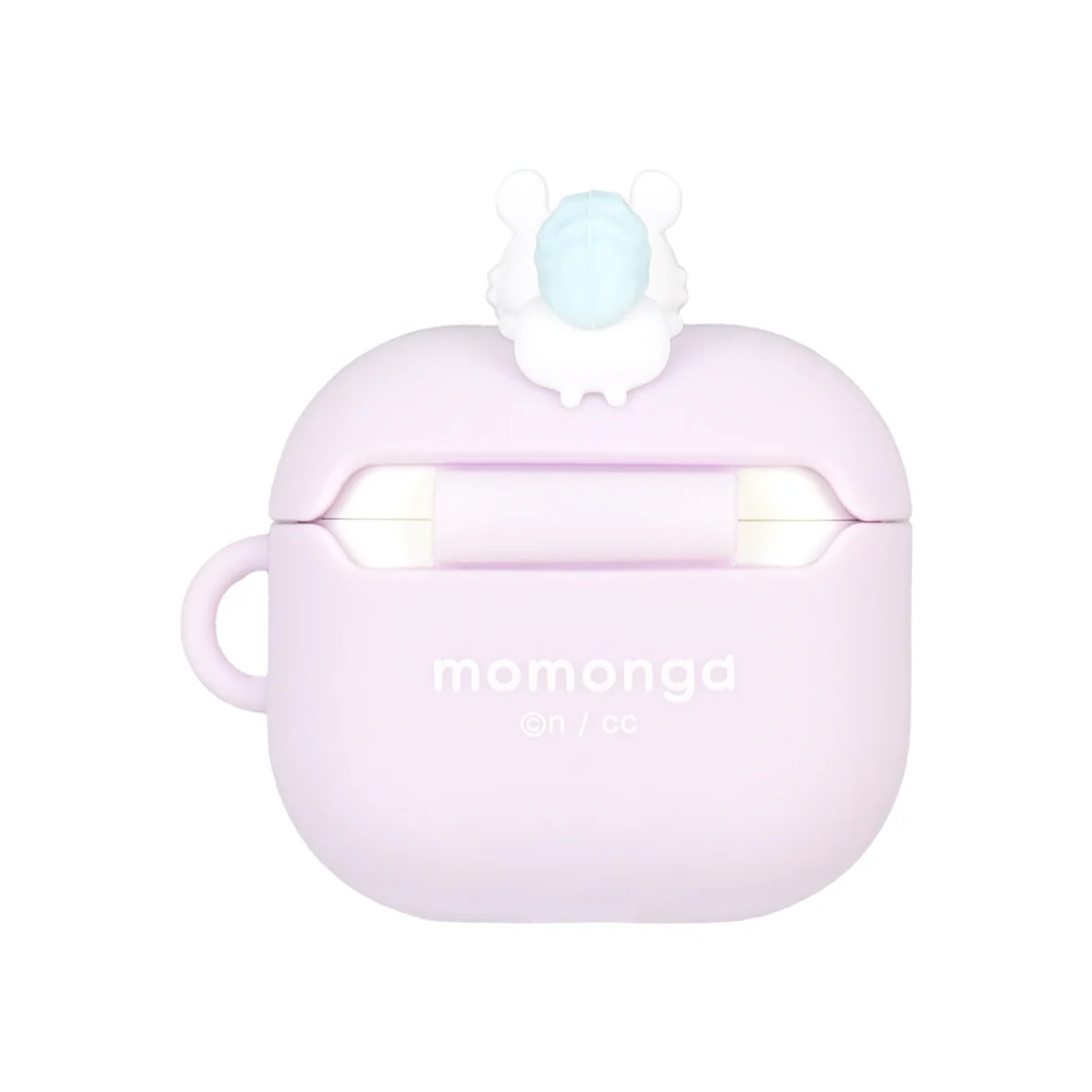 Chiikawa AirPods 4 Compatible Silicone Case (Momonga)