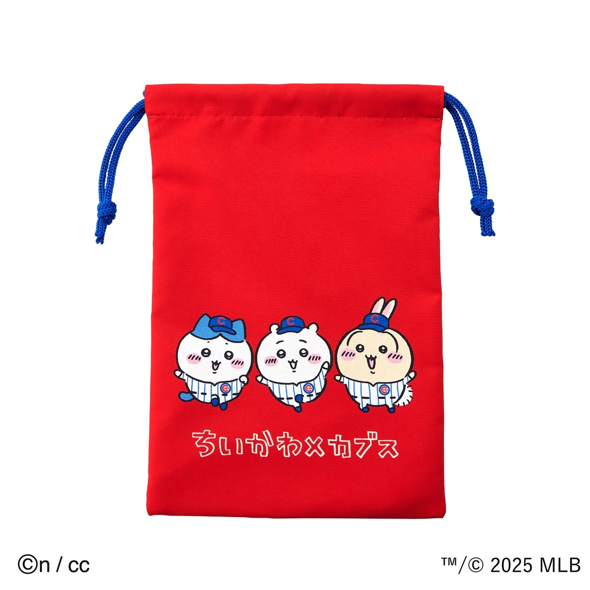 Chiikawa×MLB TOKYO SERIES Drawstring Pouch (Cubs)