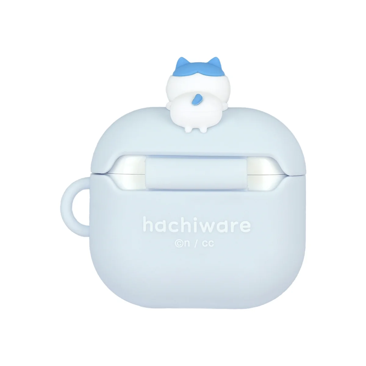 Chiikawa AirPods 4 Compatible Silicone Case (Hachiware)