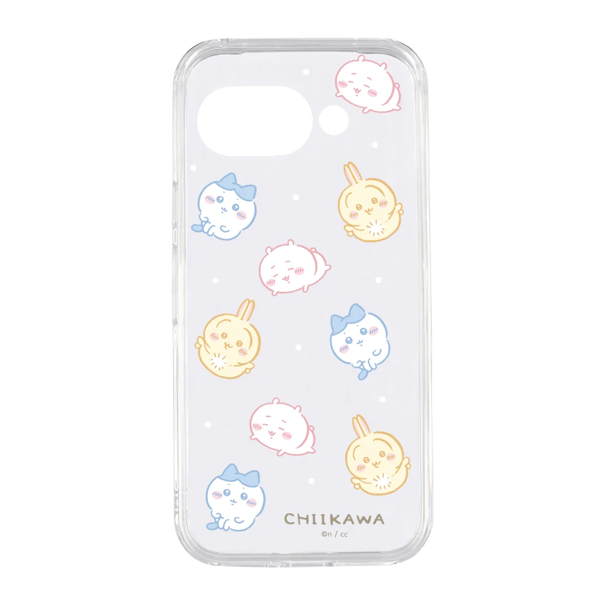 Chiikawa Google Pixel 9a Compatible Clear Case (All-over Pattern)