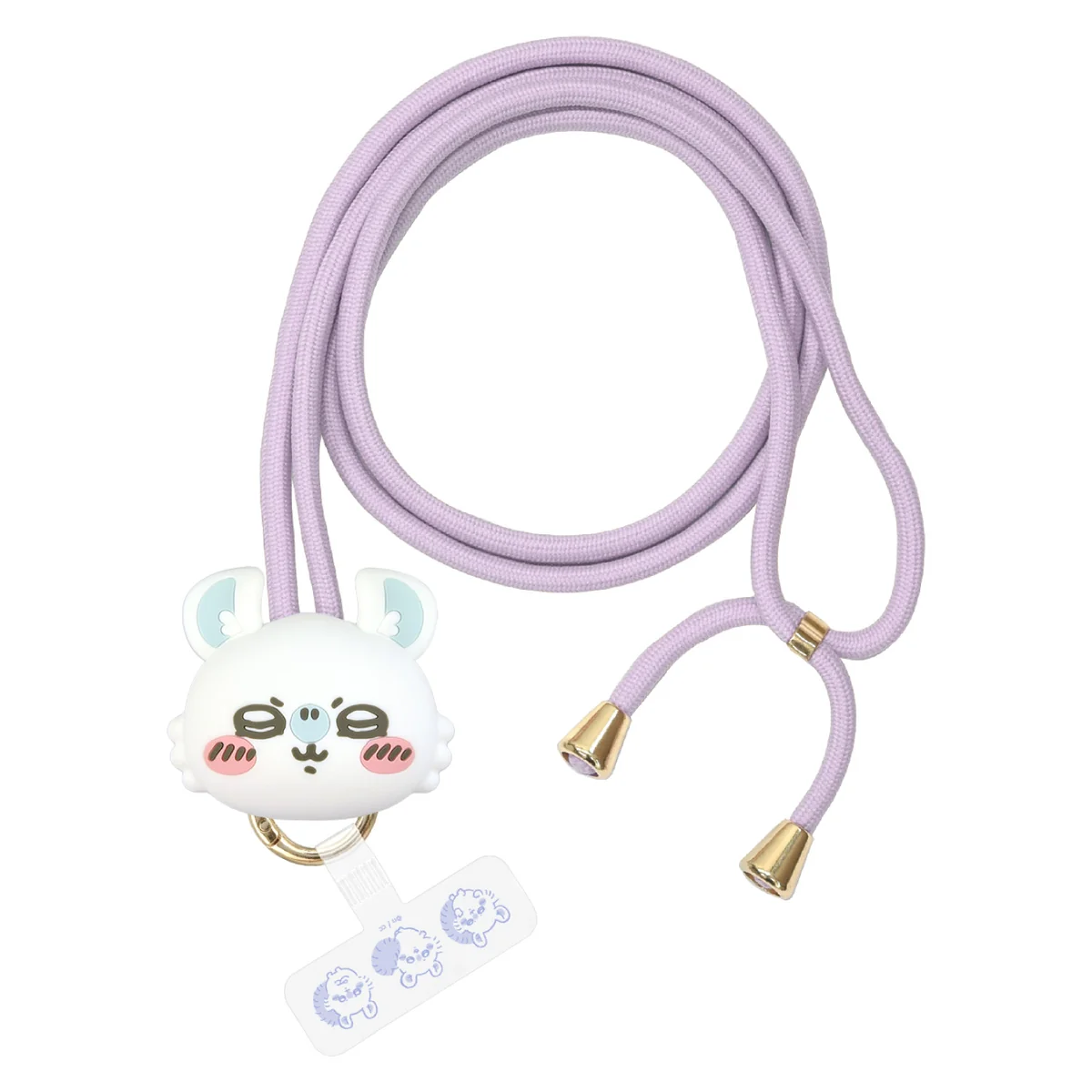 Chiikawa Multi-Ring Plus Mascot Strap (Momonga)