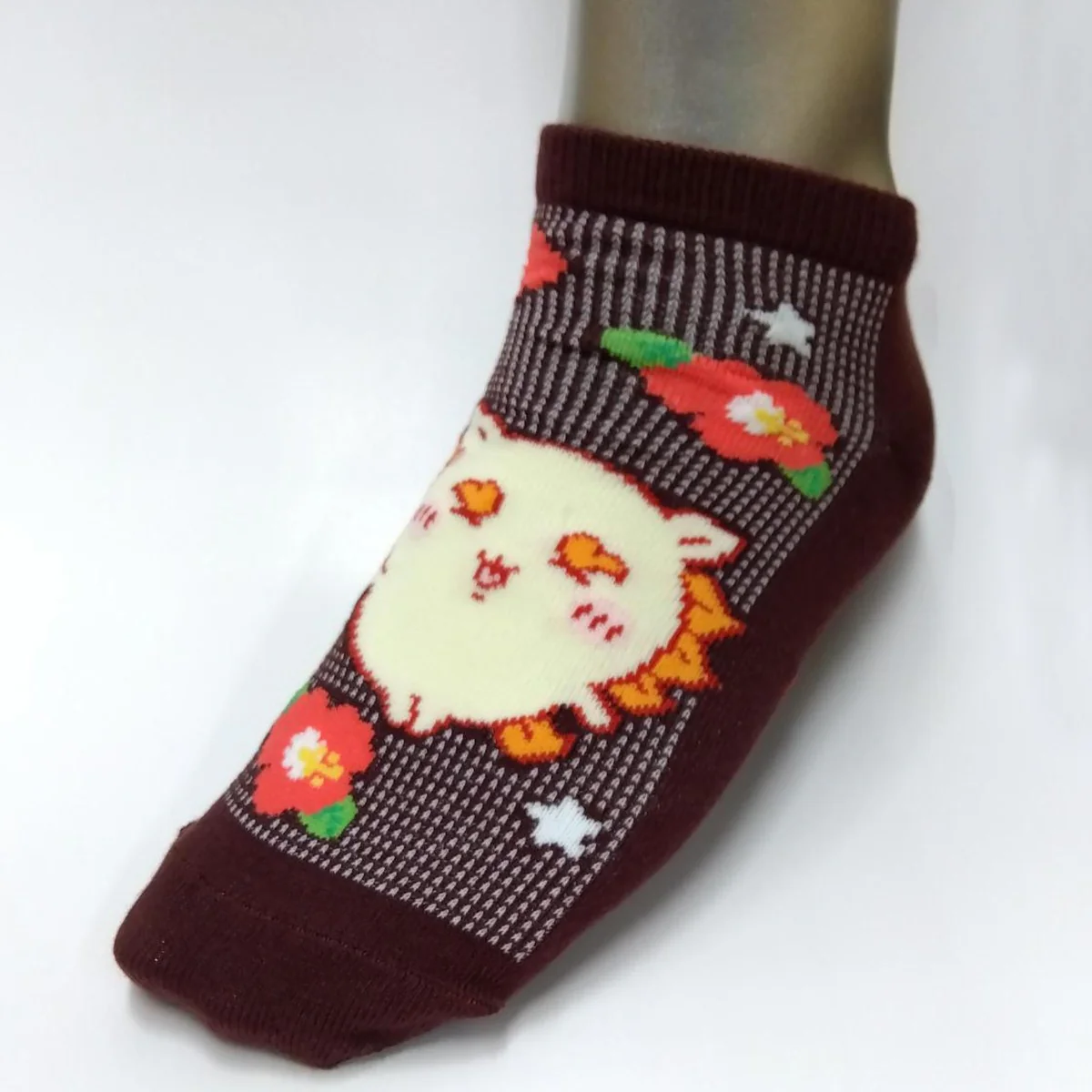 Chiikawa Mesh Sneaker Socks (Shisa Aloha / Men's)