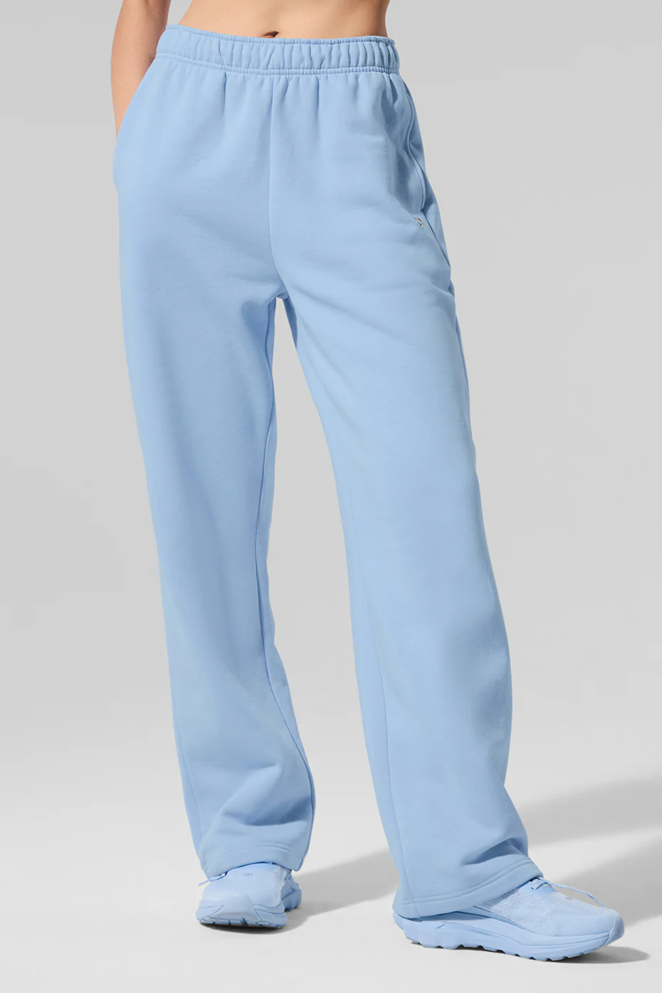 Accolade Straight Leg Sweatpant - Seashell Blue