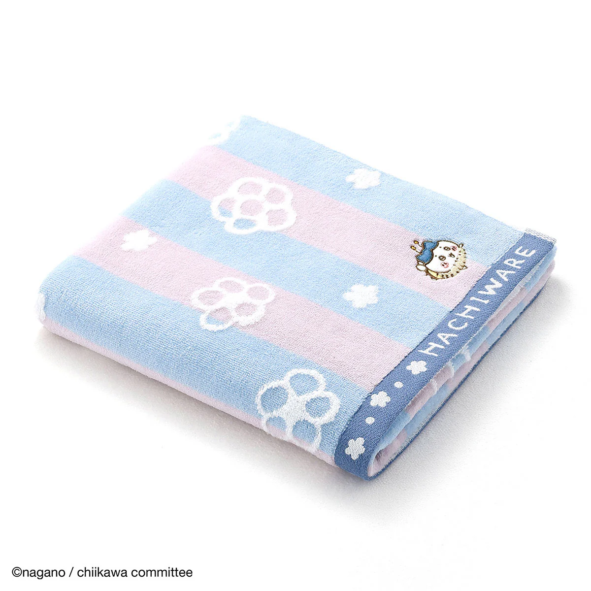 Chiikawa Bath Towel (Bees Blue)