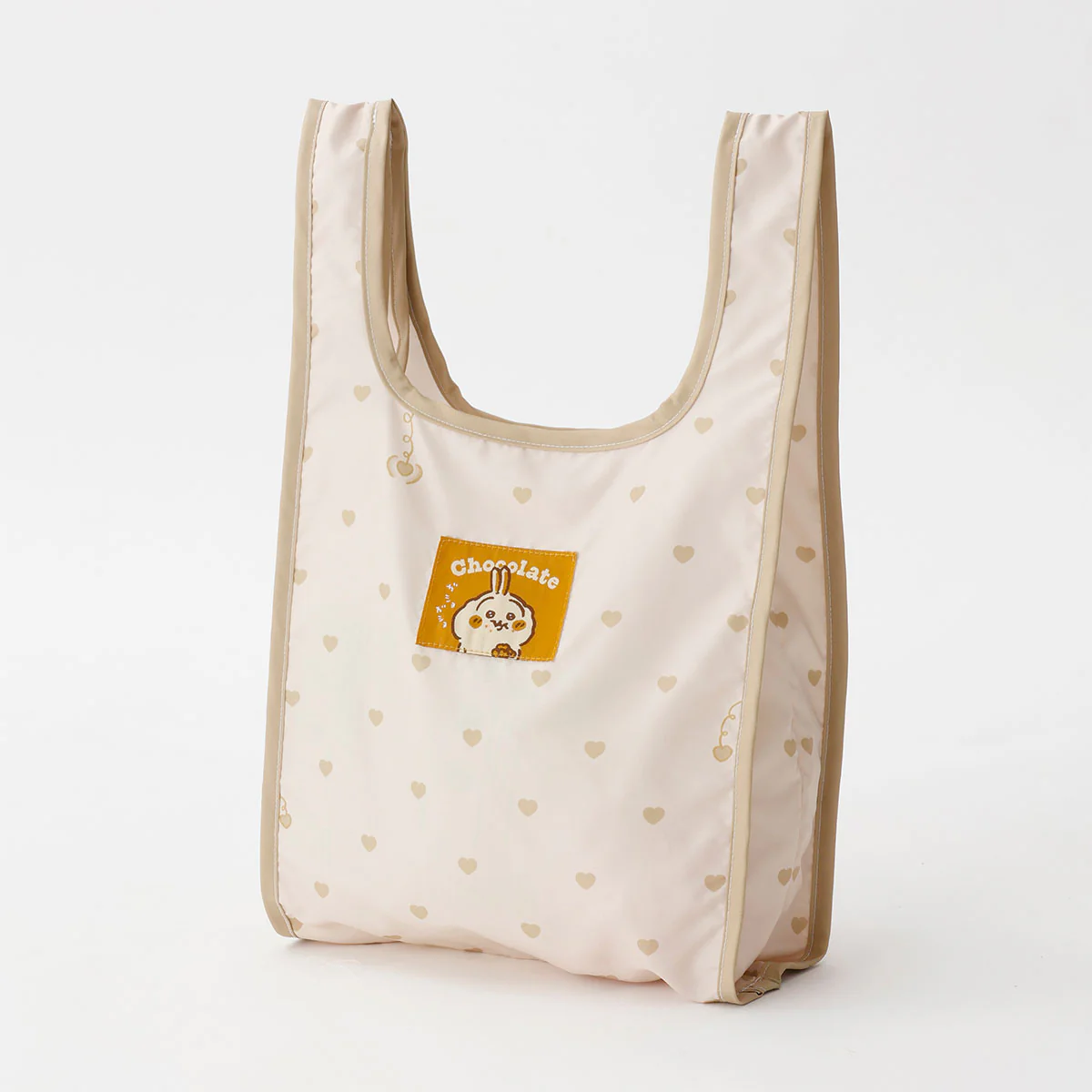 Chiikawa Eco Bag Heart Chocolate Usagi Yellow