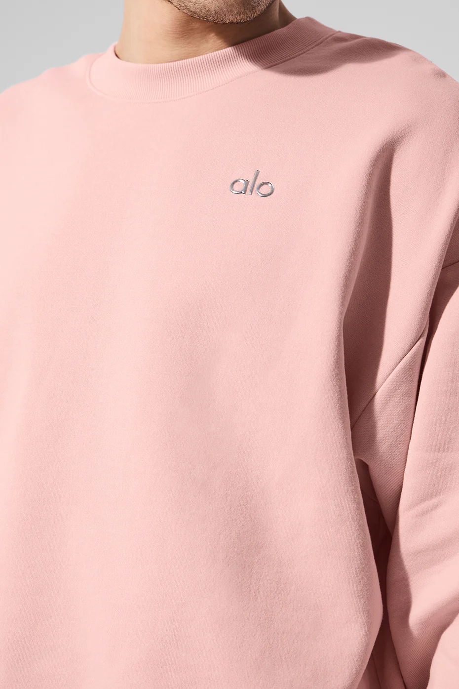 Accolade Crew Neck Pullover - Pink Quartz