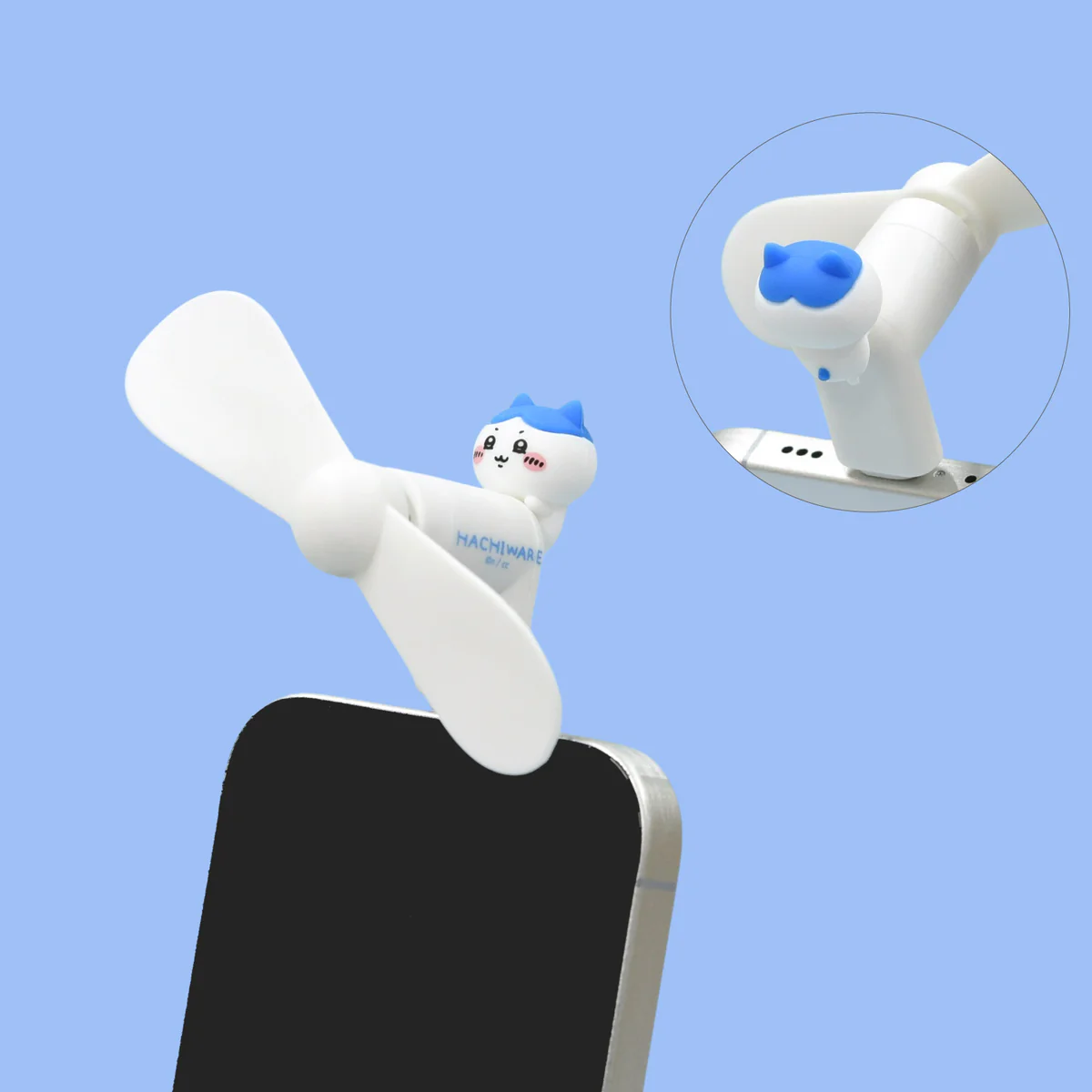 Chiikawa Mini Cool Fan for USB Type-C (Hachiware)