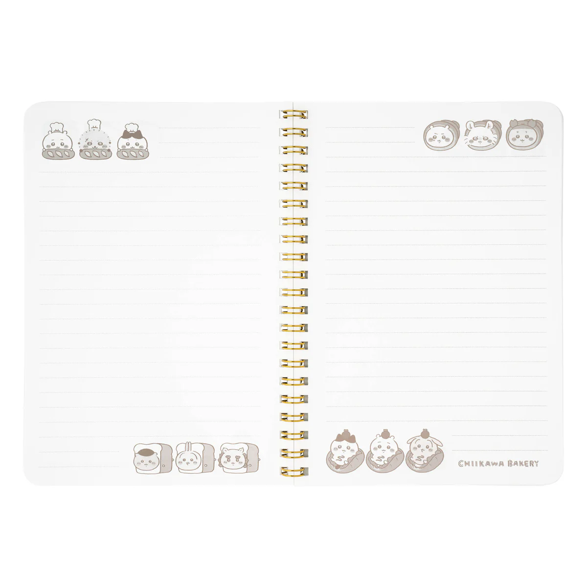 Chiikawa Bakery B6 Ring Notebook