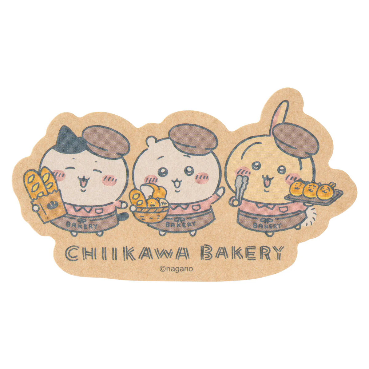 Chiikawa Bakery Smartphone-sized Craft Sticker (Main Visual)