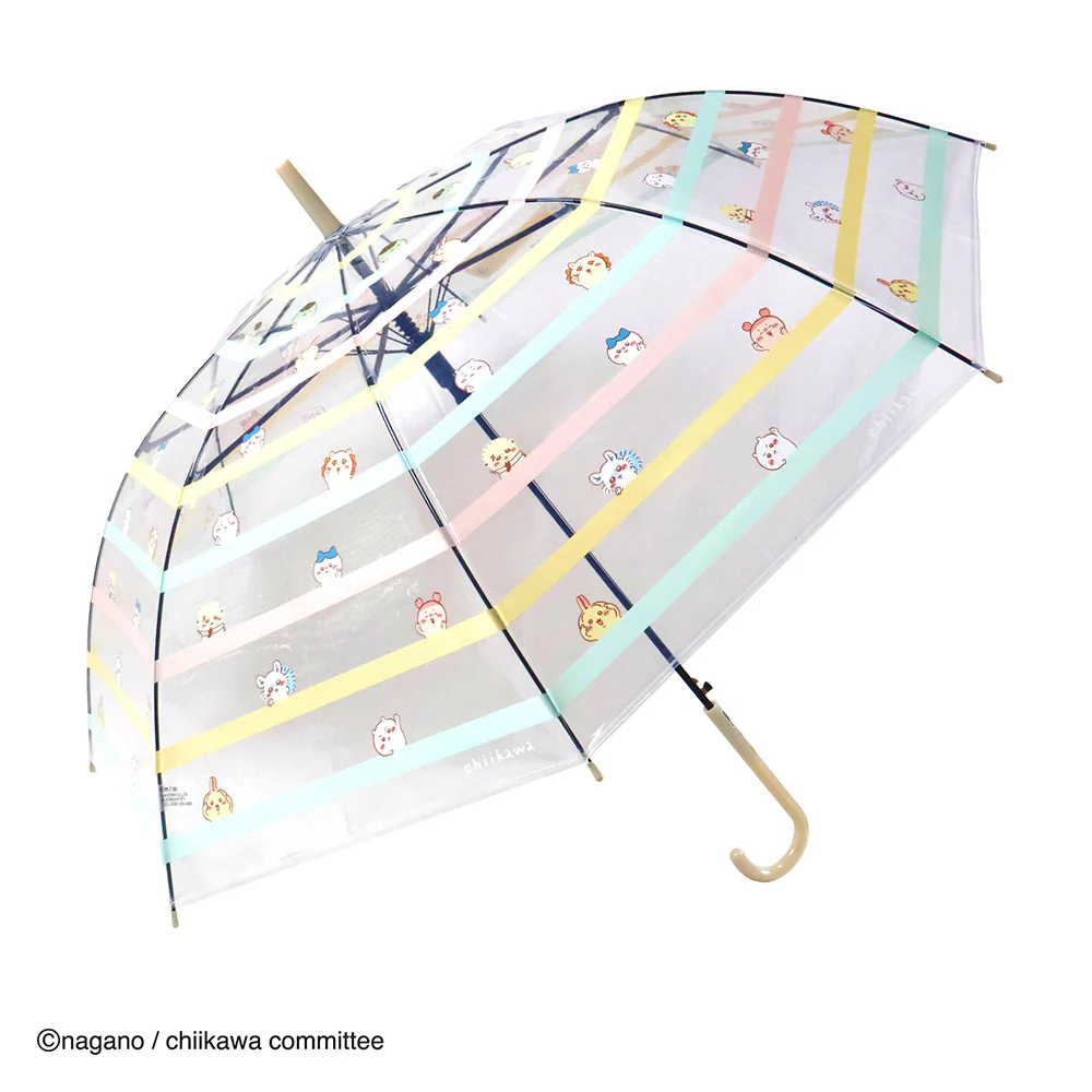 Chiikawa Auto Vinyl Umbrella 58cm (Border)