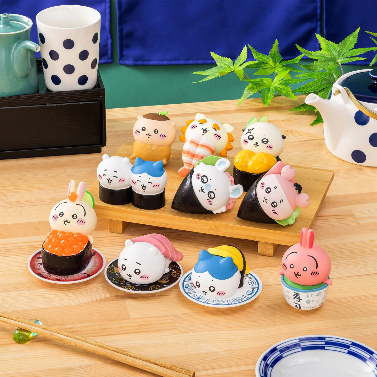 Chiikawa Sushi Figure Collection (10 types)