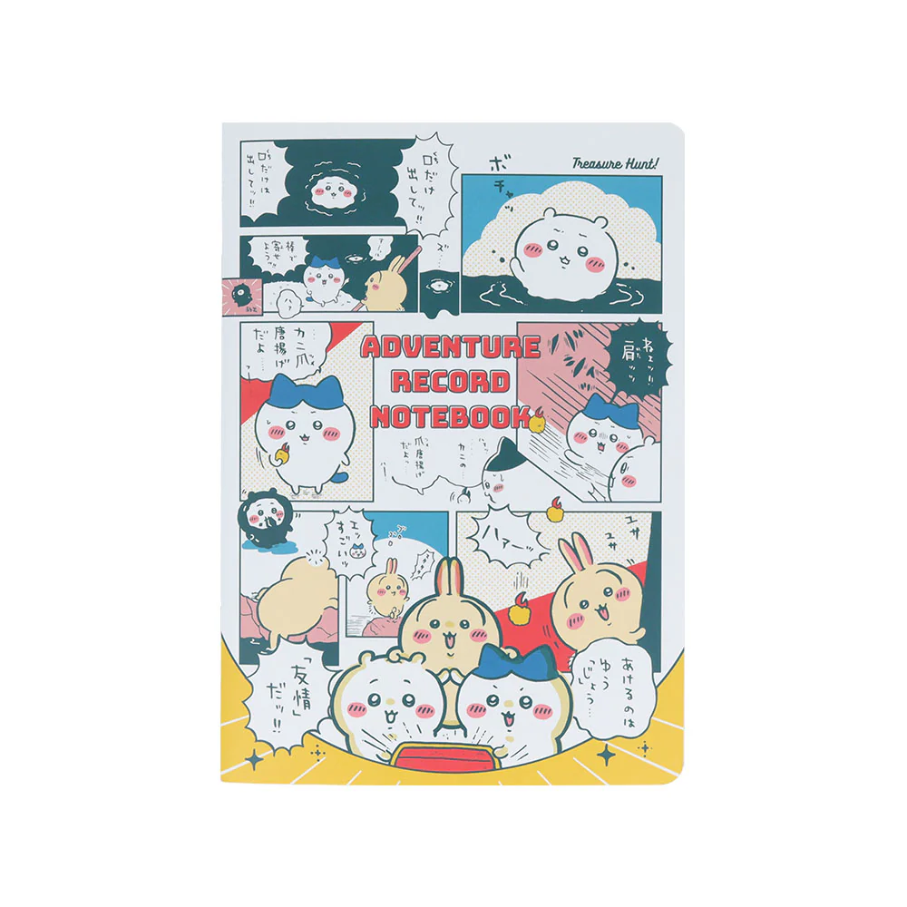 Chiikawa Adventure Log Notebook (Treasure・Chiikawa & Hachiware & Usagi)