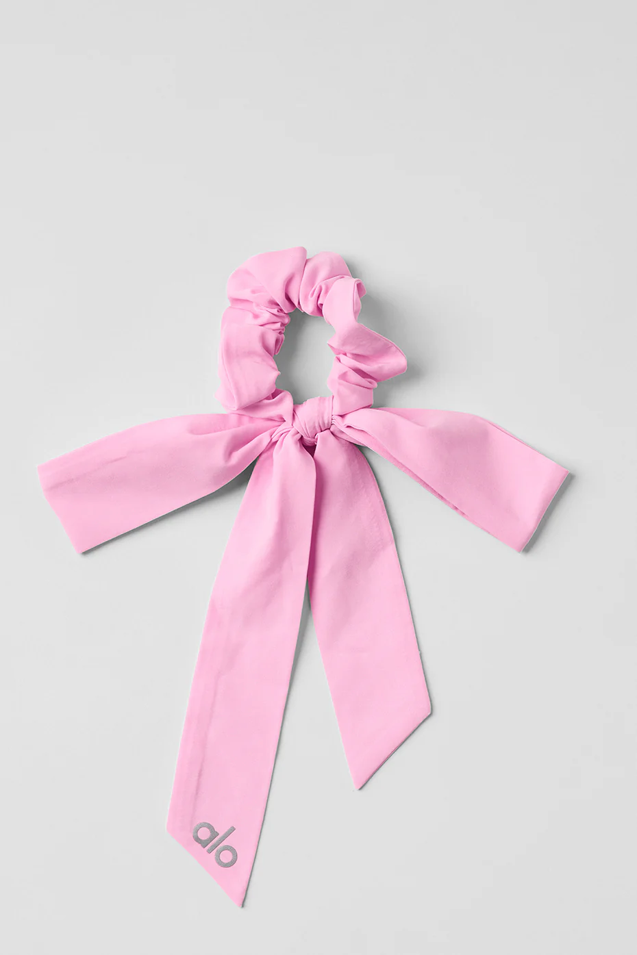 Love Knots Tie Scrunchie - Sweet Pink