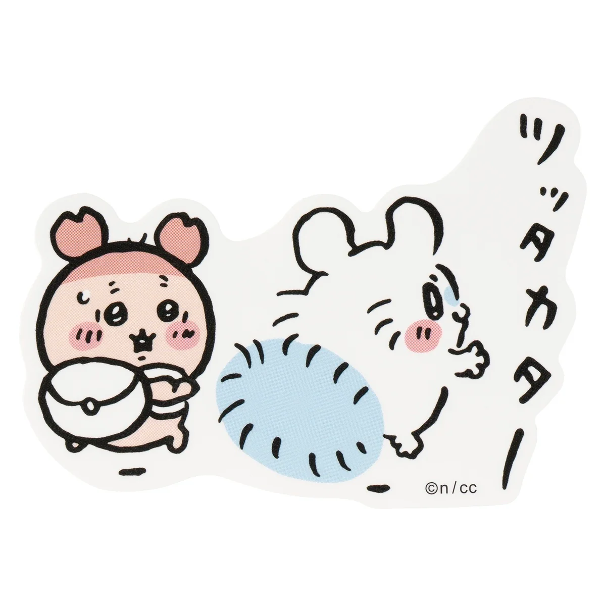 Chiikawa Smartphone-sized Sticker (Tsuttakata)