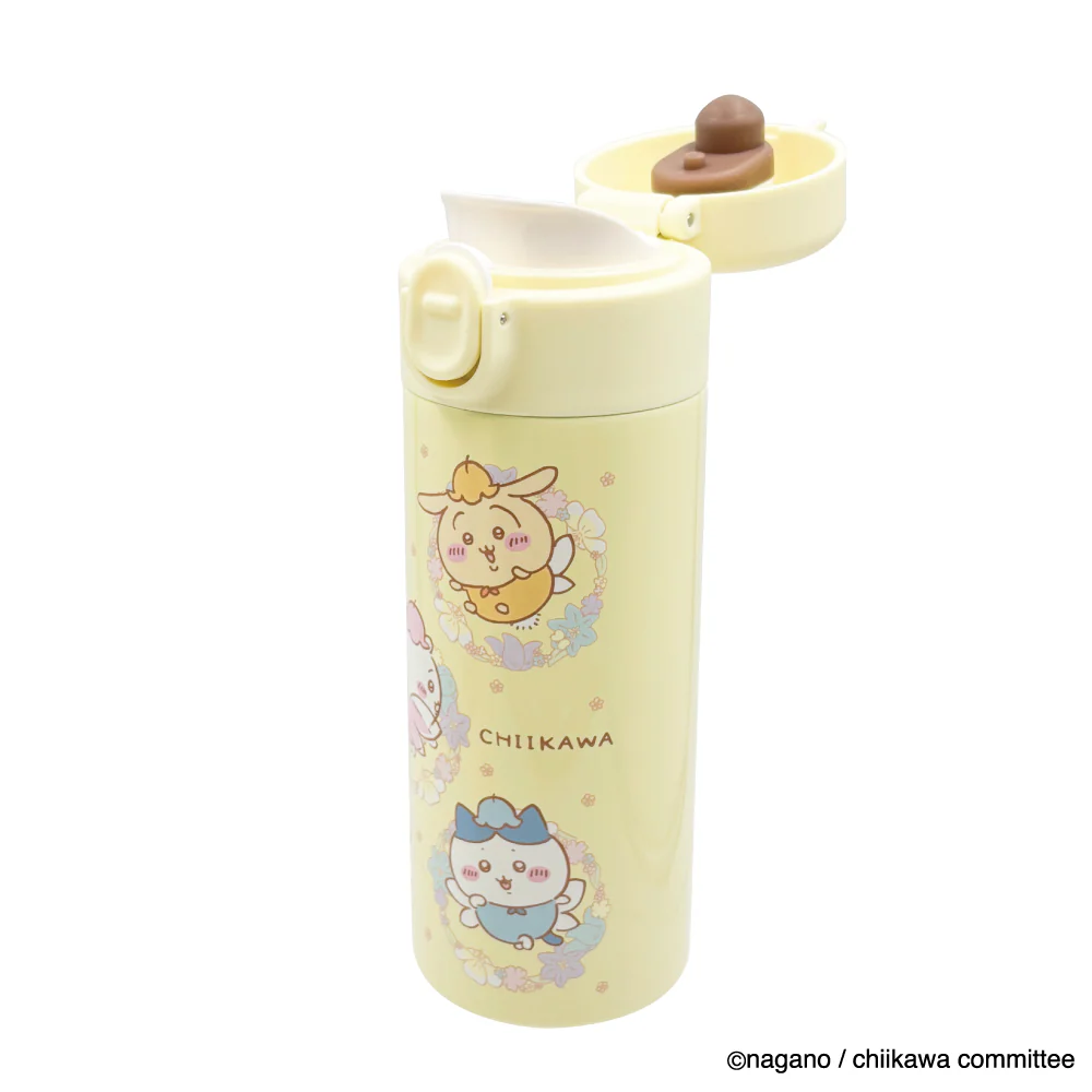 Chiikawa One-Touch Stainless Bottle 350ml (Fairy Flower)