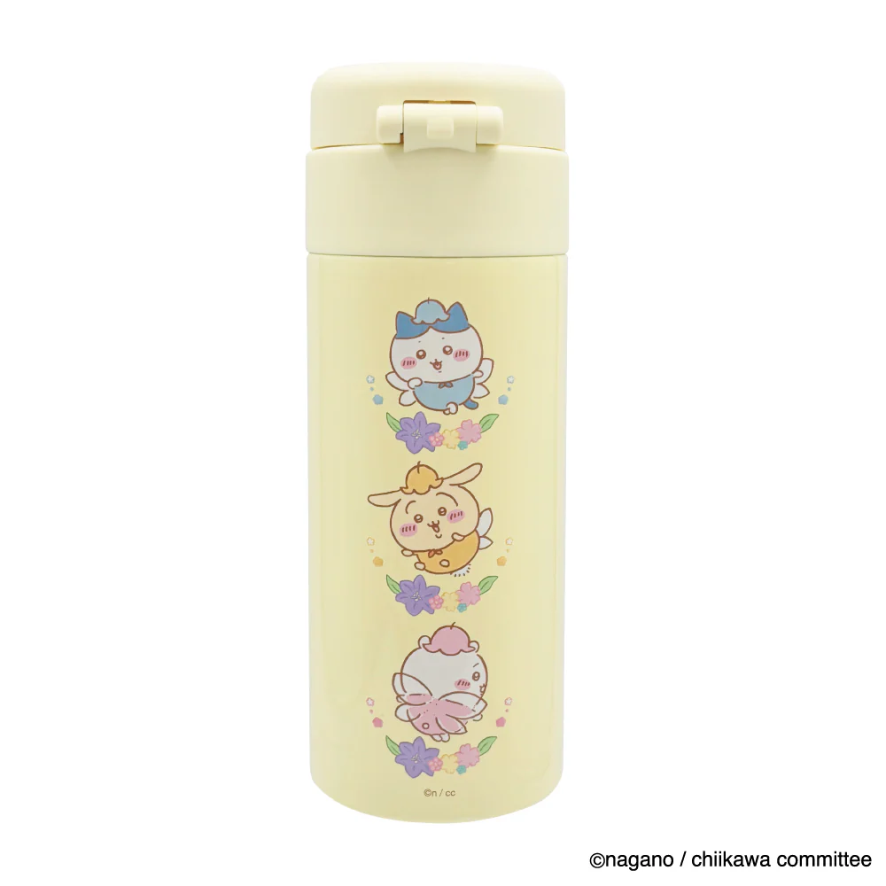 Chiikawa One-Touch Stainless Bottle 350ml (Fairy Flower)