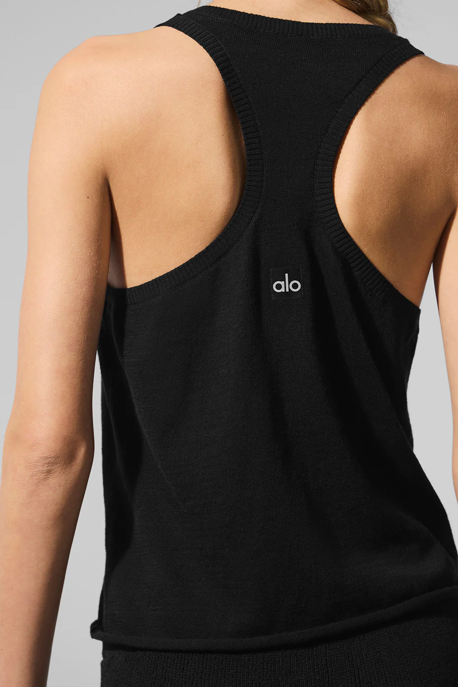 Supernatural Sweater Henley Tank - Black