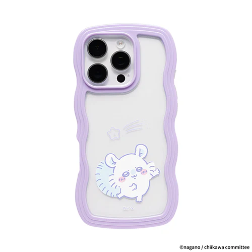 Chiikawa Wavy iPhone Case (Momonga)